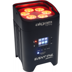 Algam Lighting EVENTPAR - Par LED 6 x 12W RGBWAUV sur batterie  - Vue 1
